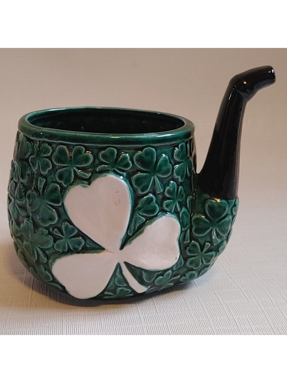 VTG Relpo Figural Tobacco MUG Planter Pencil Holder Unique Curiosity JAPAN